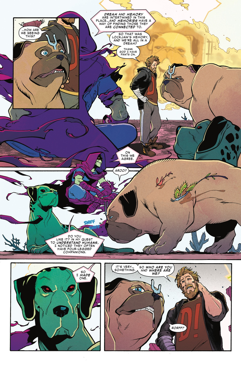Illustration for article titled Lockjaw’s true origin is revealed in this exclusive preview